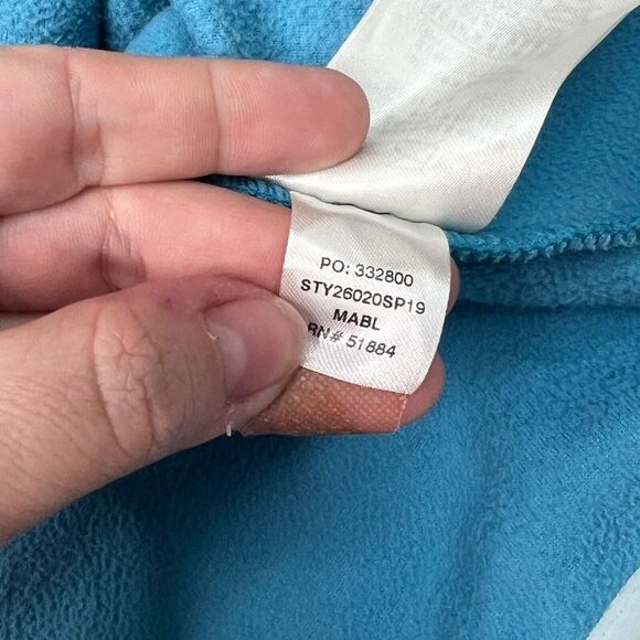 Patagonia Micro D Snap-T Fleece Pullover Jacket Mako Blue Womens XS - Picture 6 of 6